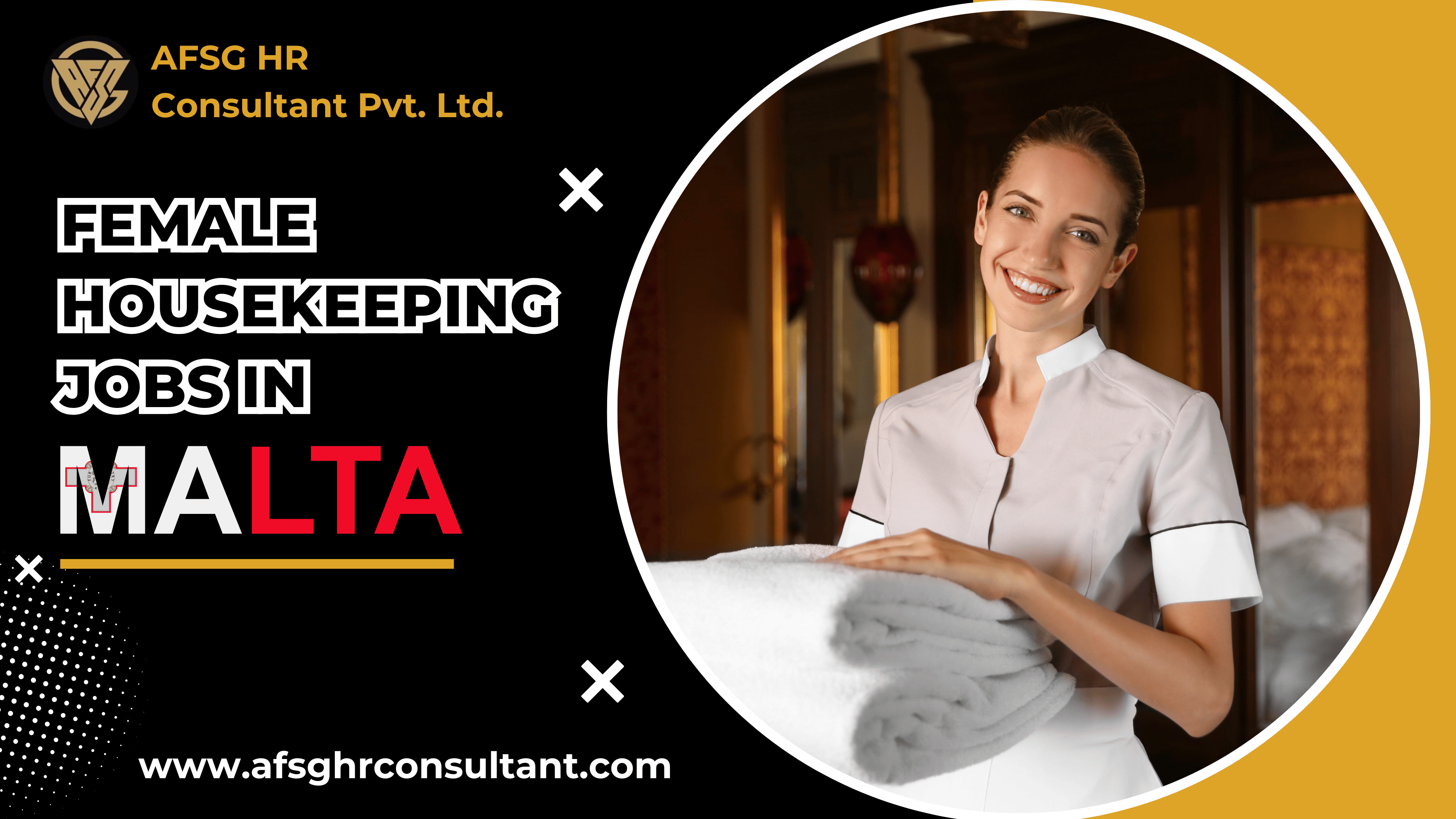 Female Housekeeping Jobs in Malta