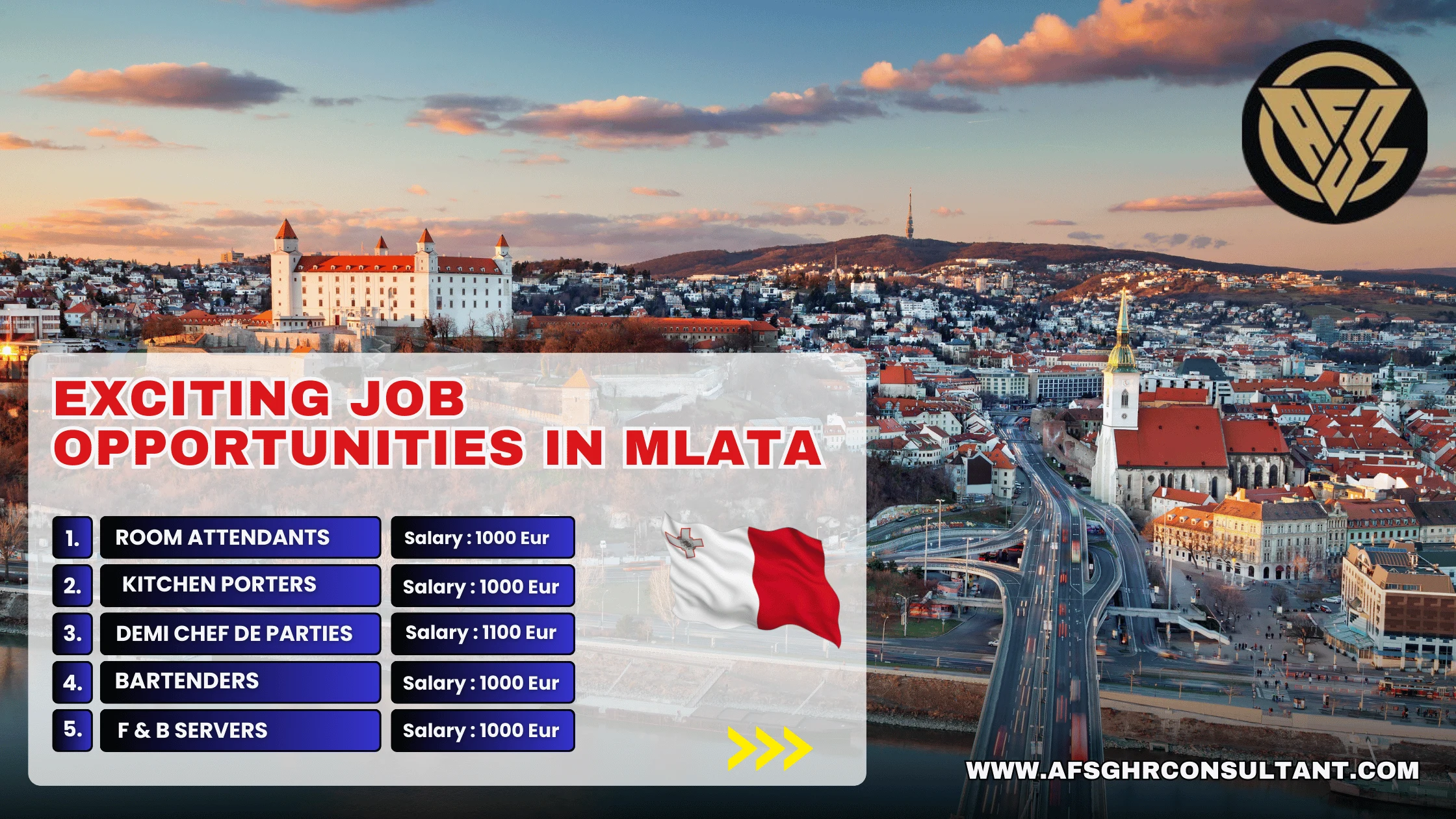 Hiring For Malta