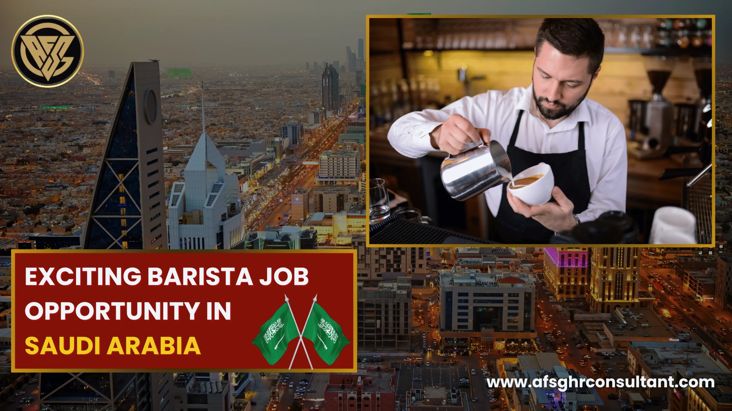 Barista Job in Saudi Arabia