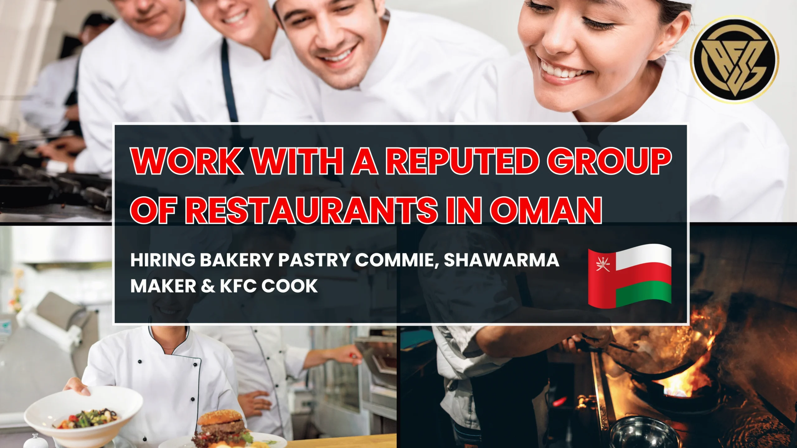 Oman Restaurant Job Openings