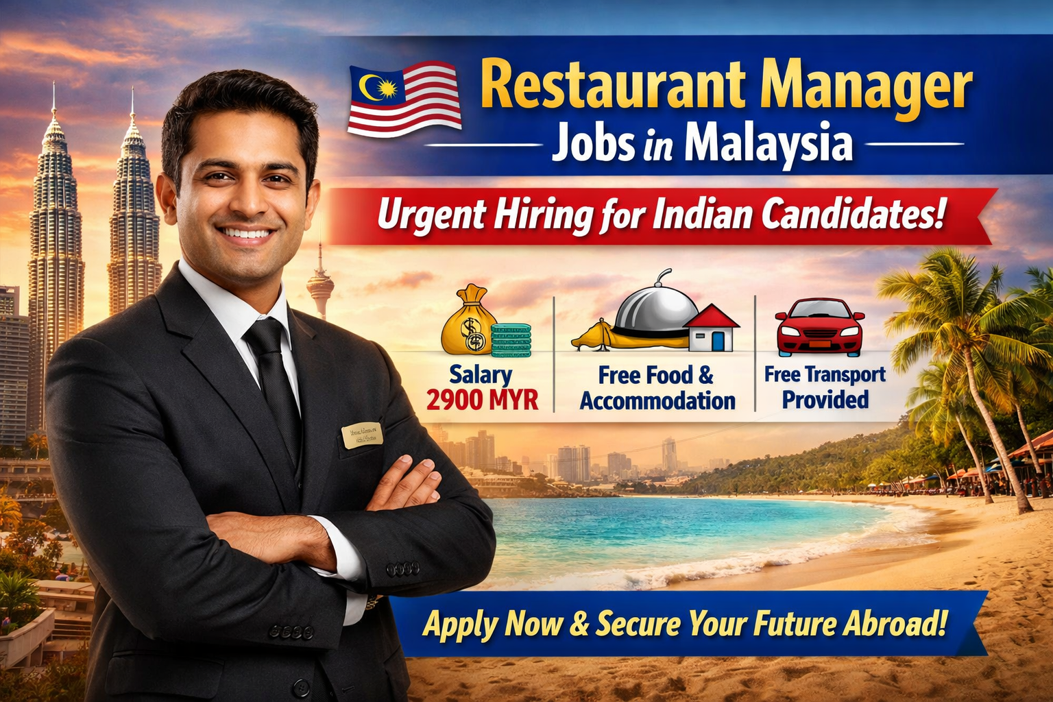 Restaurant Manager Jobs in Malaysia
