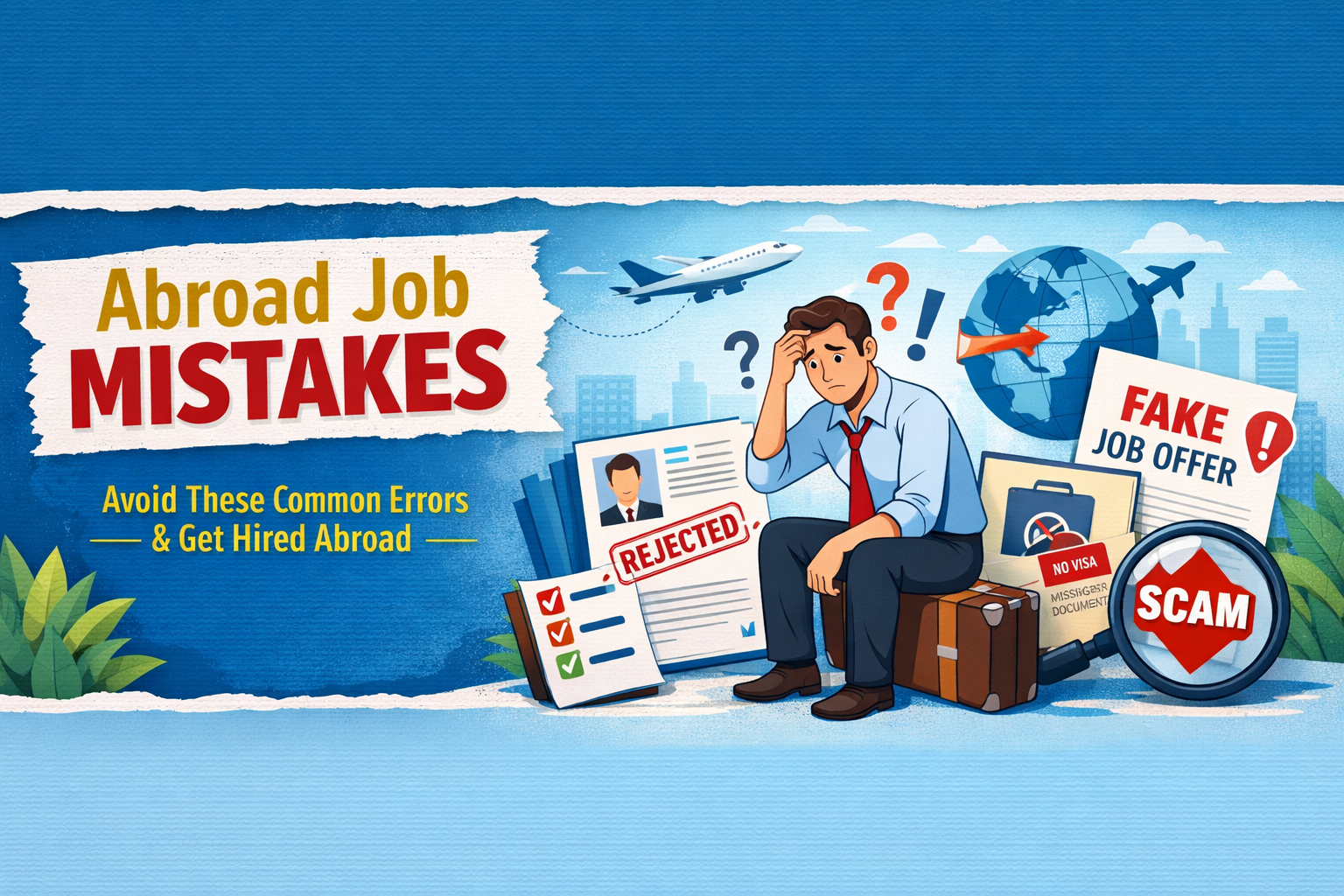 Abroad Job Mistakes