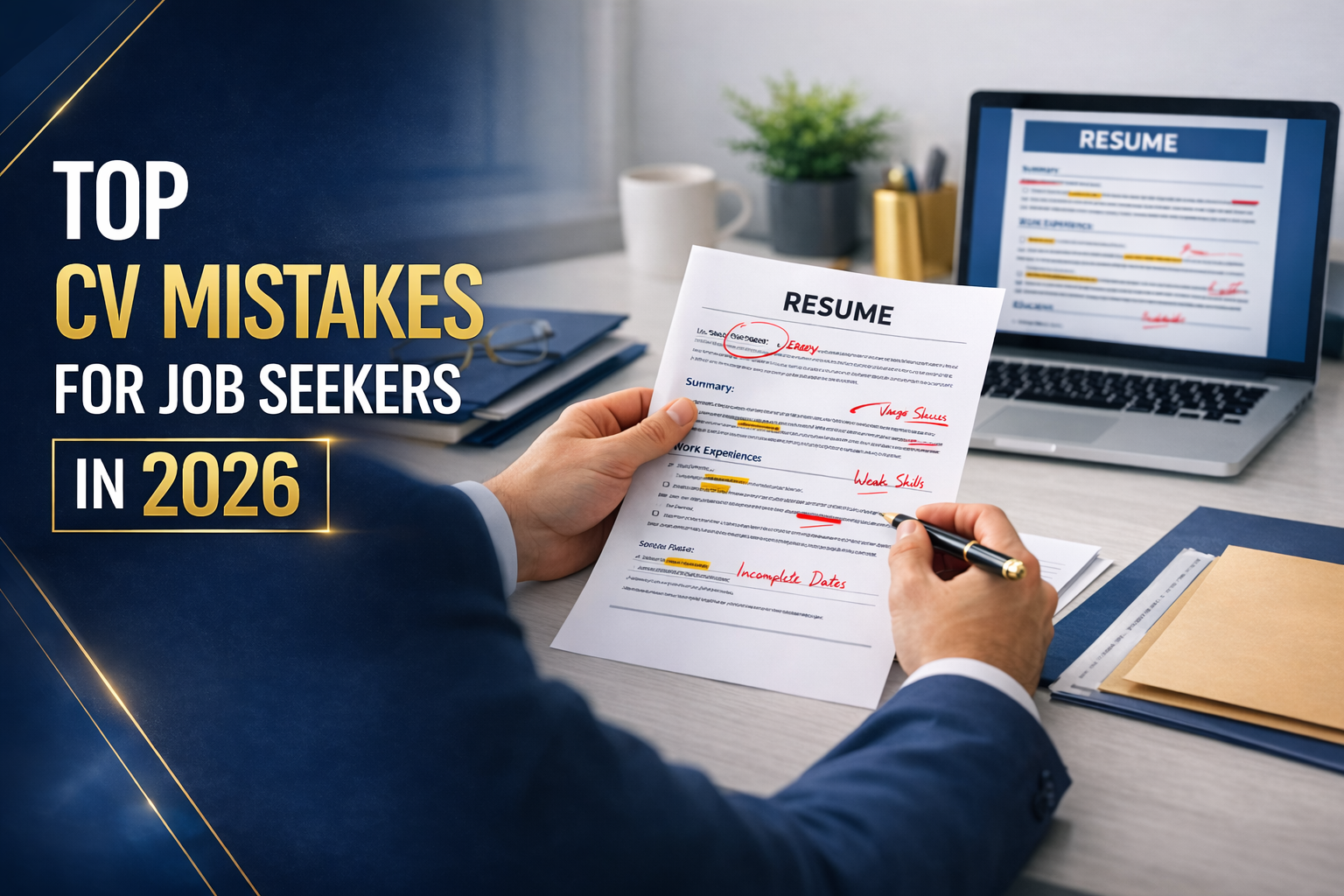 Top CV Mistakes for Job Seekers in 2026