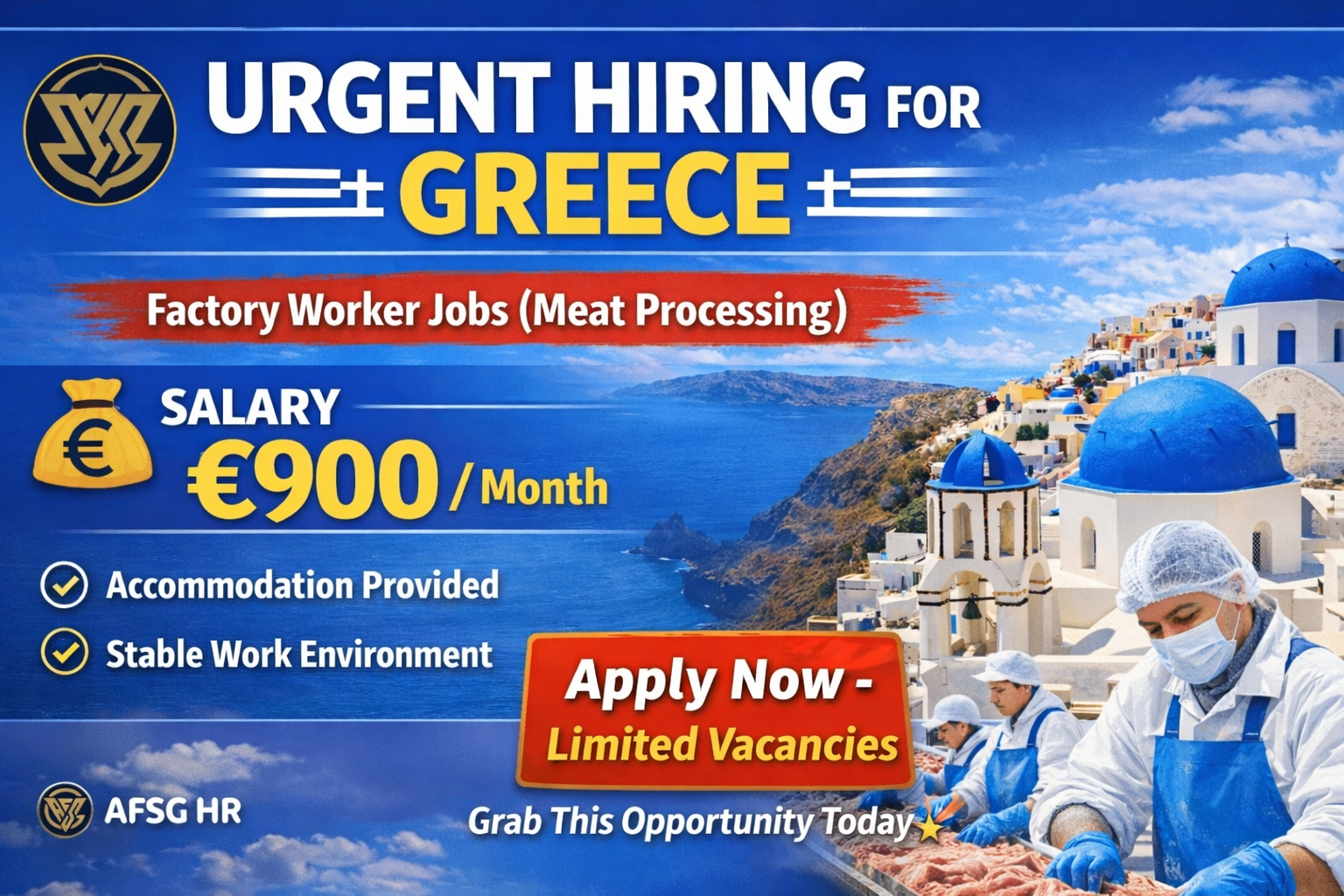 Factory Worker Jobs in Greece
