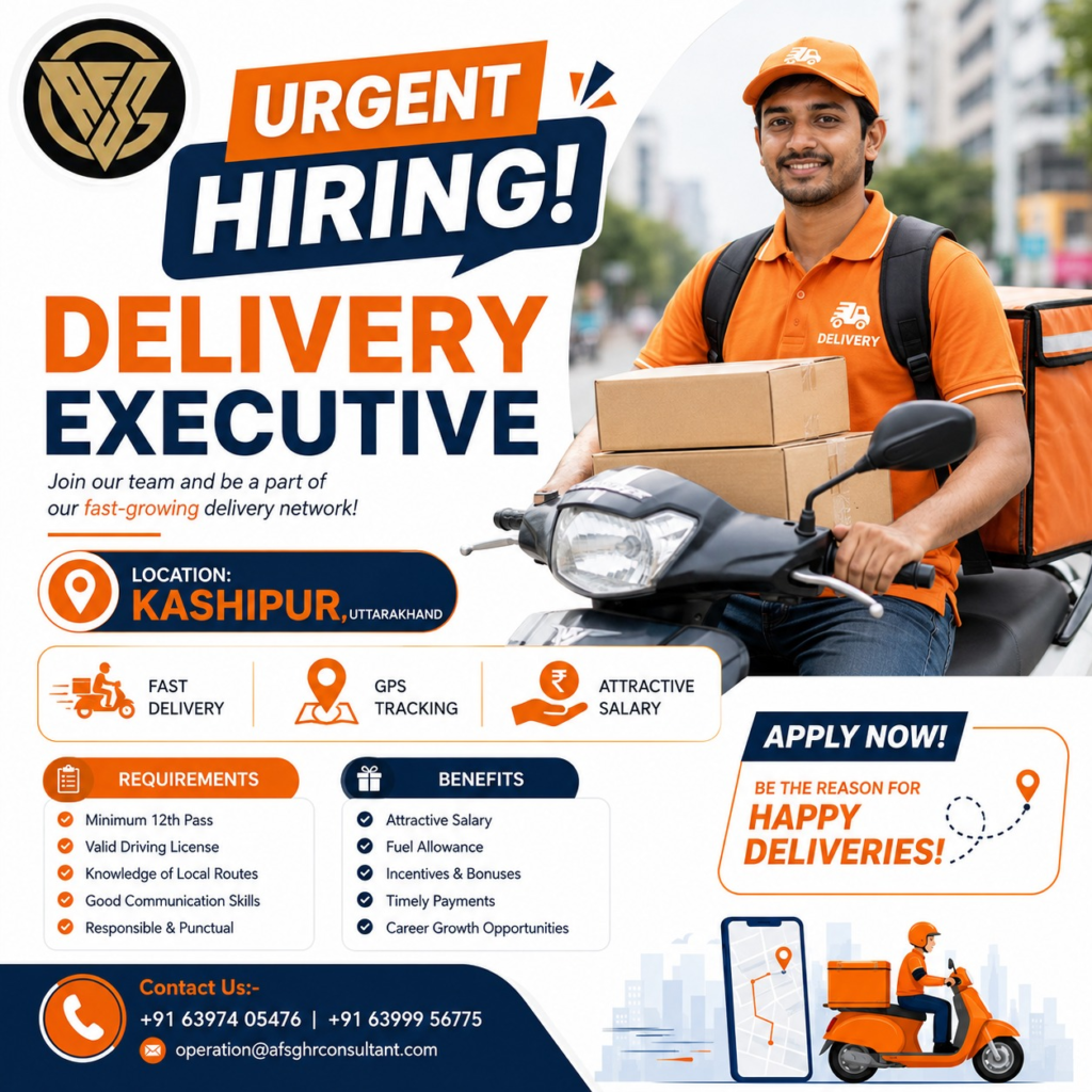 Delivery Executive Job